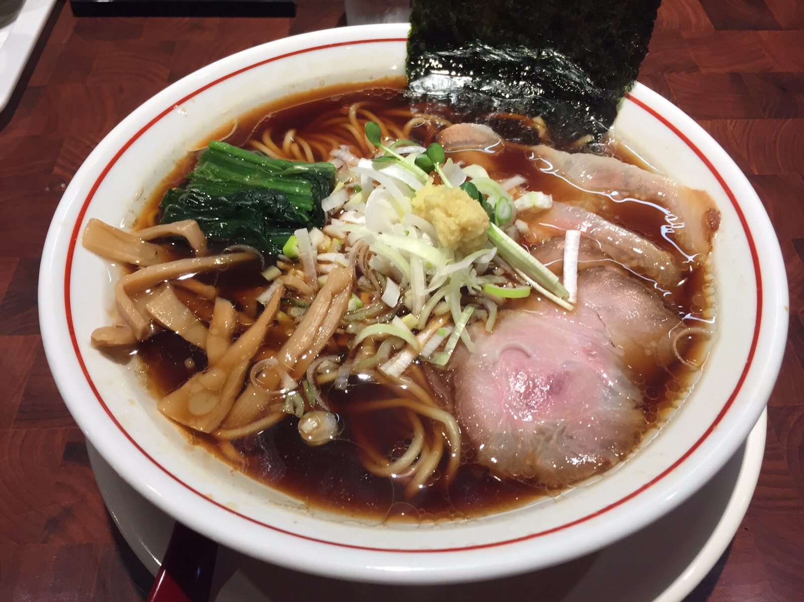 長岡生姜醤油らぁ麵「我武者羅 代々木店」 生姜ファン増加中！